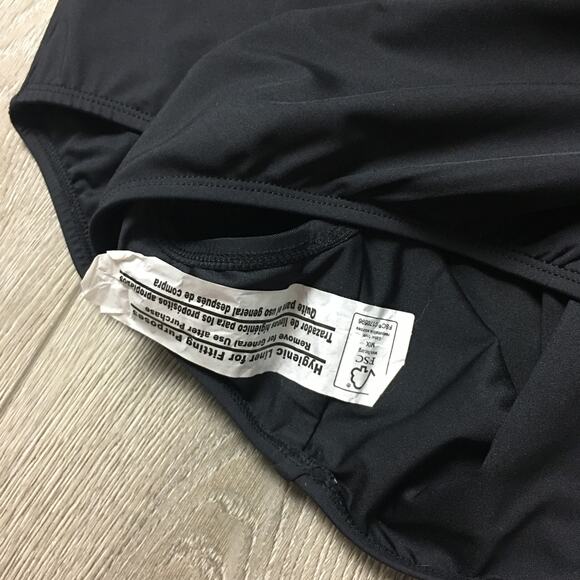 Lands' End Women's Dark Black One Piece Swimsuit size XXL NWT - Picture 8 of 10